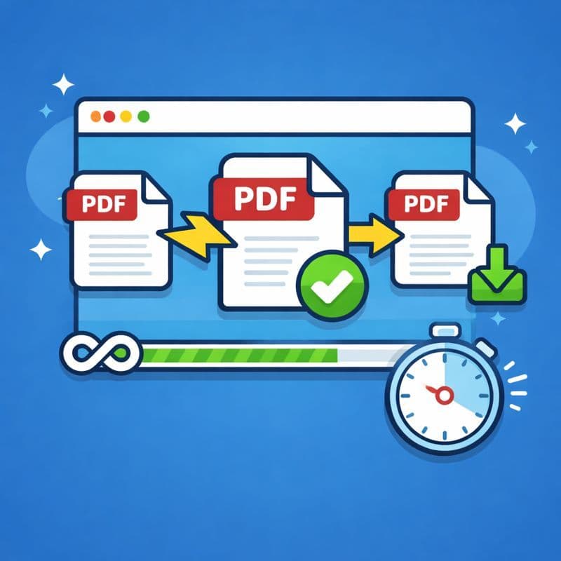 PDF 합치기 프로그램 없이, 브라우저에서 10초 만에 끝내는 법